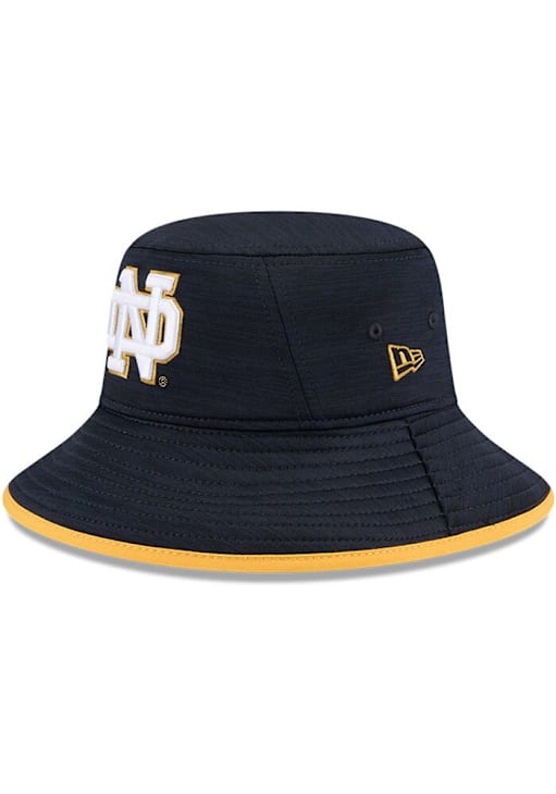 New Era Notre Dame Fighting Irish NAVY Tech Bucket Hat 59027652 - Main Image
