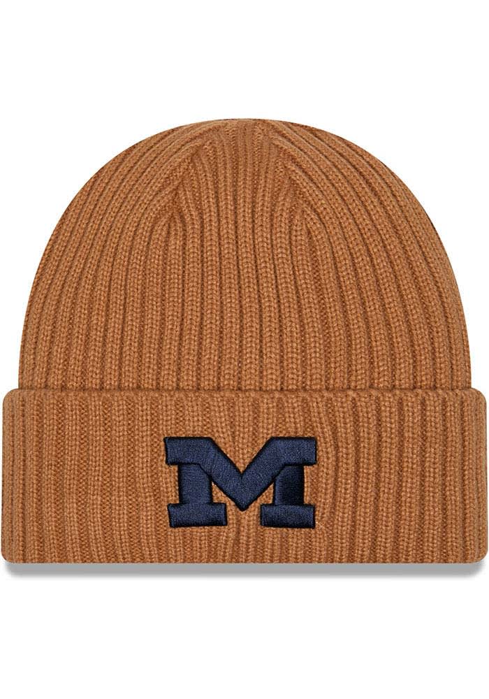 Michigan Wolverines New Era BROWN Color Pack OTC Logo Cuff Mens