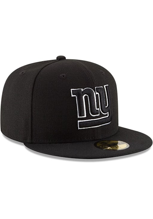 New Era New York Giants Mens Black 59FIFTY Fitted Hat