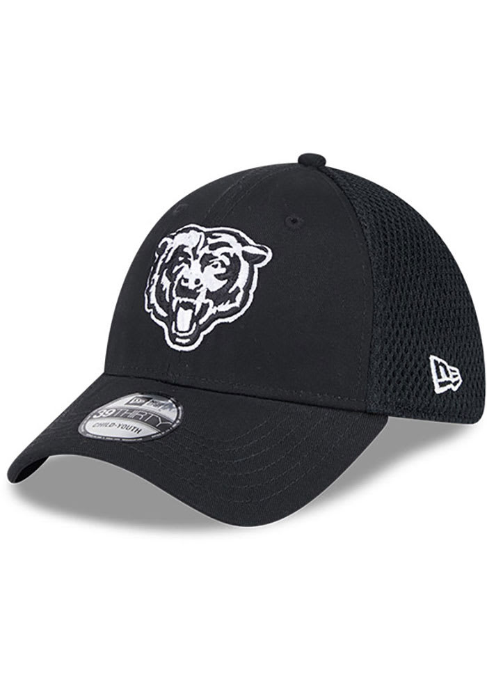 Chicago Bears Tonal Evergreen Neo JR 39THIRTY BLACK New Era Youth