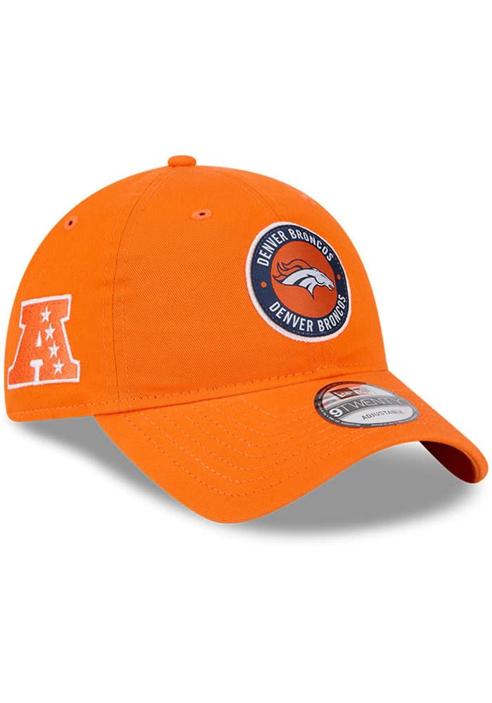 New Era Denver Broncos 2024 Sideline 9TWENTY Adjustable Hat ORANGE