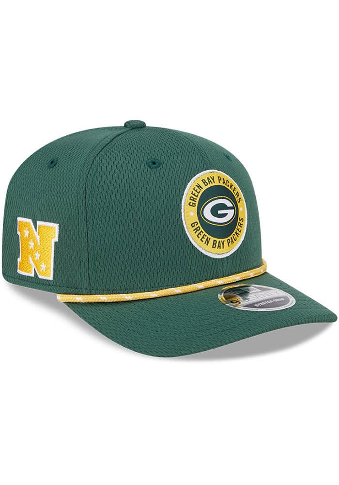 NOS Vintage GREEN BAY PACKERS good New Era Pro Model 6 7/8 Fitted Hat NFL (e36a)