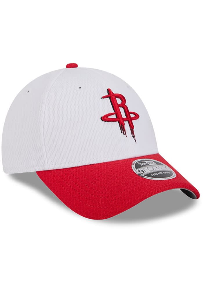 Houston Rockets キャップ グレー/レッド Youth Houston Rockets New Era 9FORTY A-Frame Team Printed