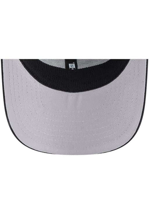 New Era Pittsburgh Steelers Canvas Trucker LP 9FIFTY Adjustable Hat - Black