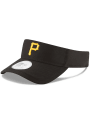 Pittsburgh Pirates New Era 2017 Clubhouse Adjustable Visor - Black