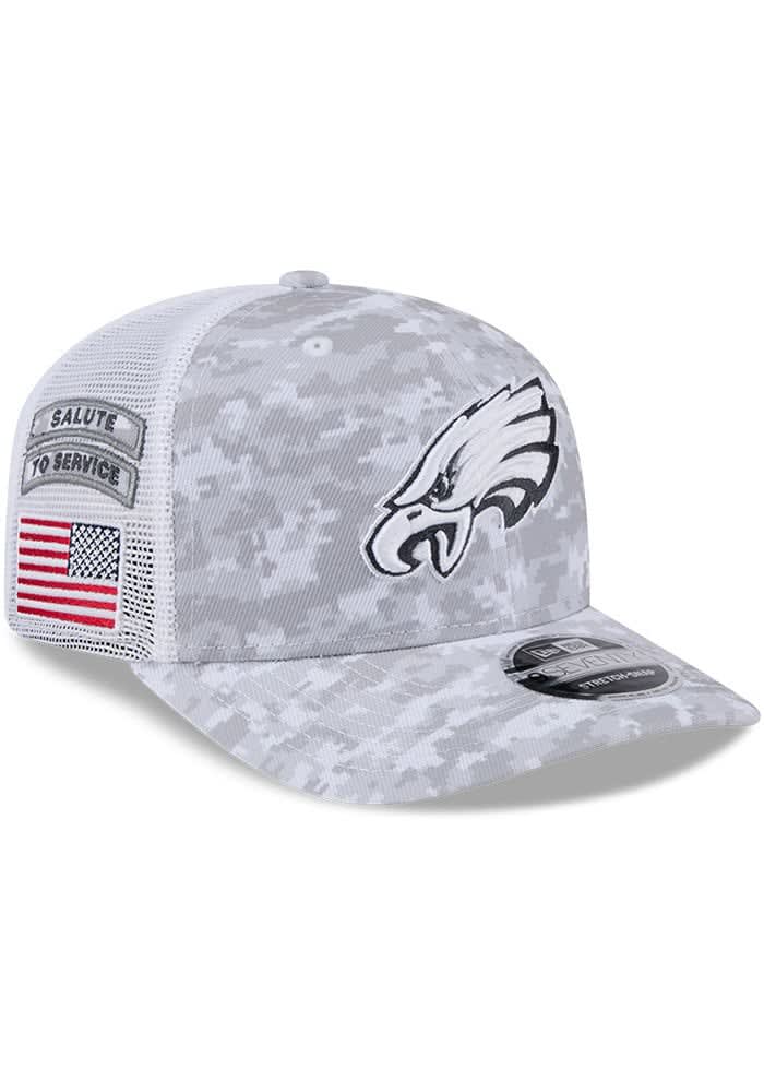 Eagles shops salute to service knit hat