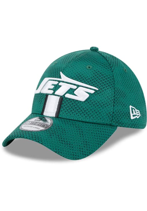 New Era New York Jets Mens Green 2024 Sideline OTC 39THIRTY Flex Hat