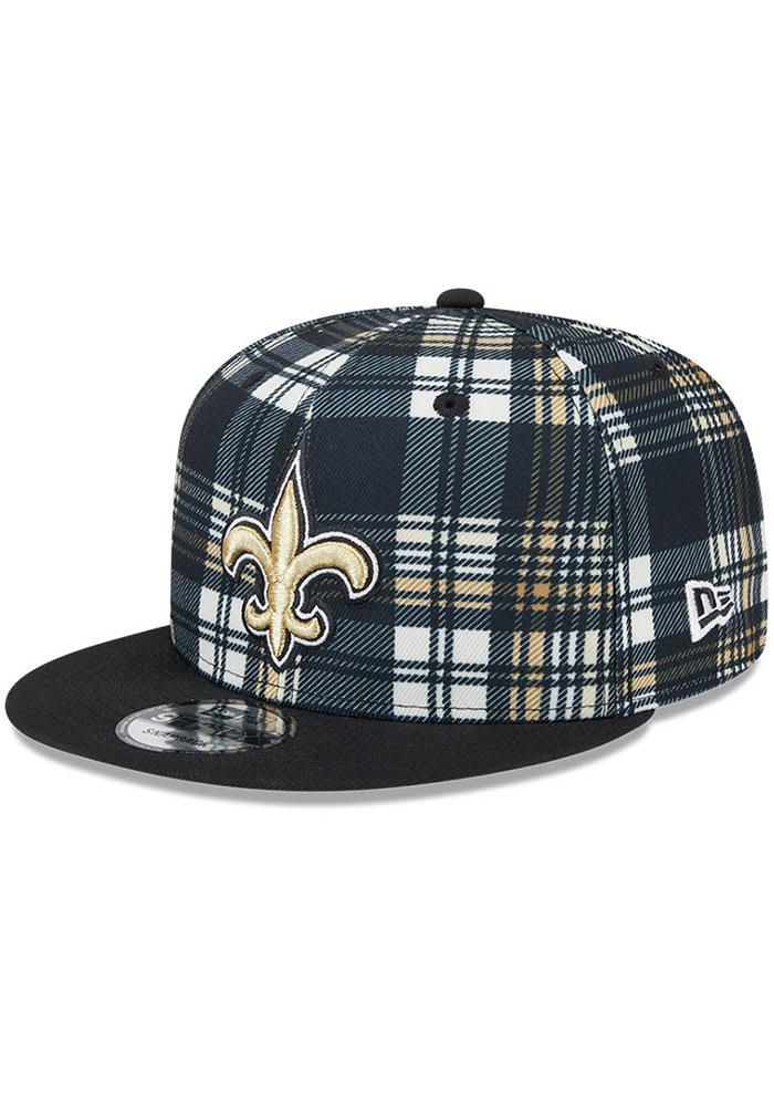 New Orleans Saints New Era 2024 Sideline Statement 9FIFTY Snapback Hat BLACK