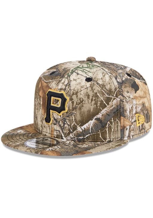 New Era Pittsburgh Pirates Green Camo 9FIFTY Mens Snapback Hat