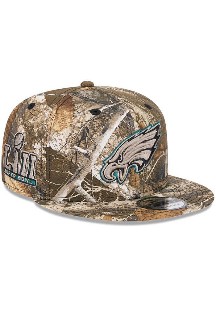 Philadelphia Eagles New Era Camo 9FIFTY Snapback Hat CAMO