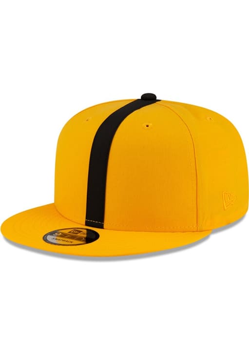 New Era Pittsburgh Steelers Gold Helmet 9FIFTY Mens Snapback Hat