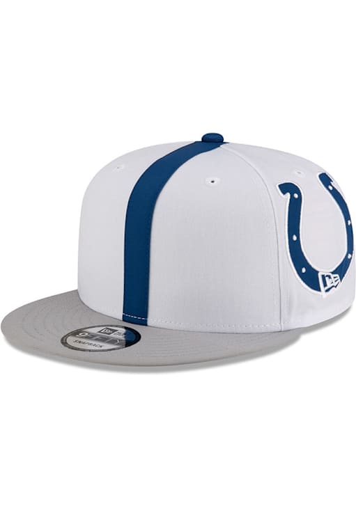Indianapolis Colts New Era White Helmet 9FIFTY Snapback Hat 59029941