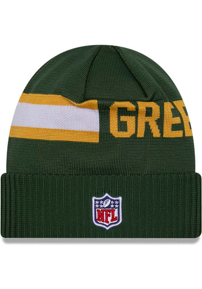 Green Bay Packers New Era GREEN 2024 Sideline Tech Knit Hat - 59030339