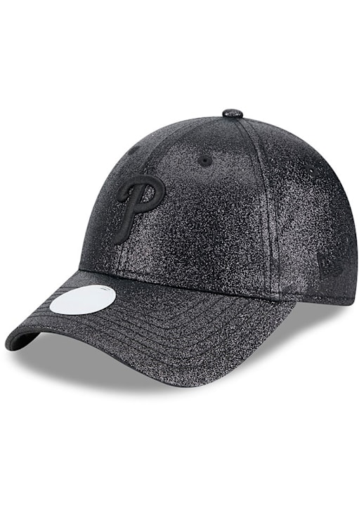 Philadelphia Phillies New Era Womens BLACK Sparkly 9FORTY  display picture 2
