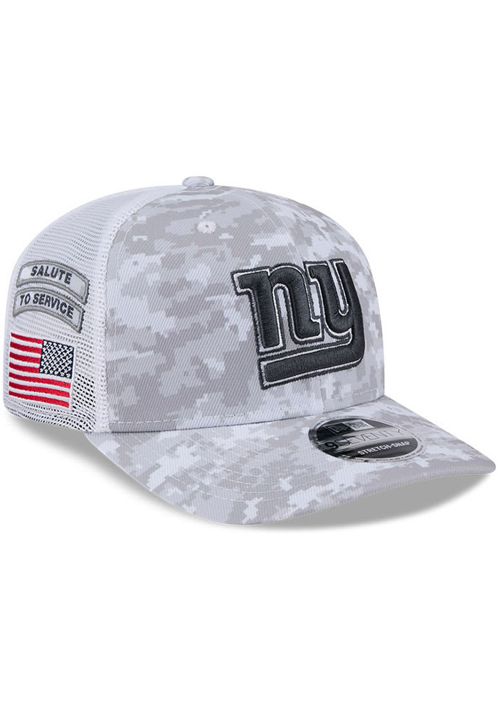 New Era New York Giants 2024 Salute to Service 9SEVENTY Adjustable Hat White