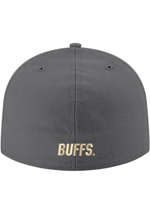 Colorado Buffaloes Mens OTC Logo Basic 59FIFTY GRAPHITE New Era