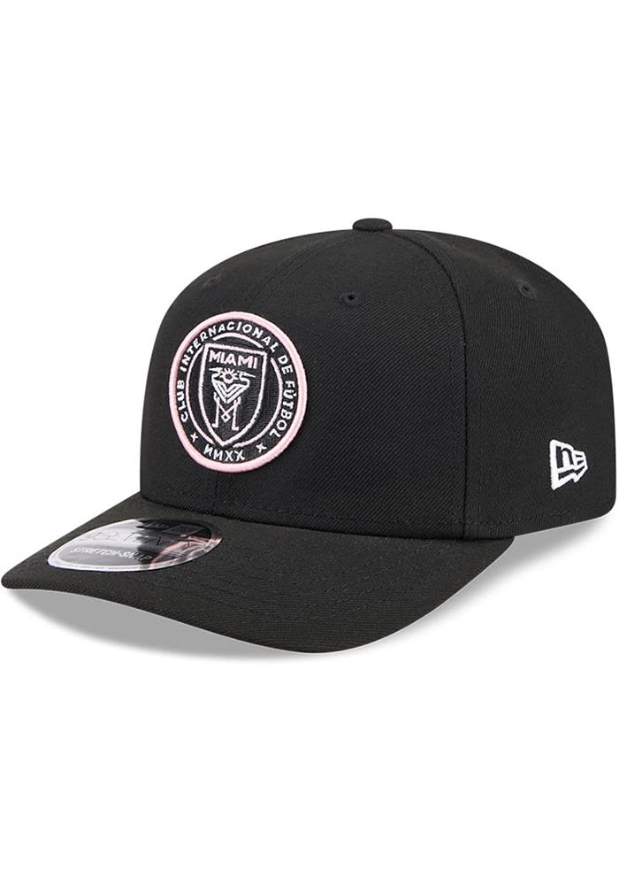 New Era Inter Miami CF BLACK Stretch 9SEVENTY Adjustable Hat