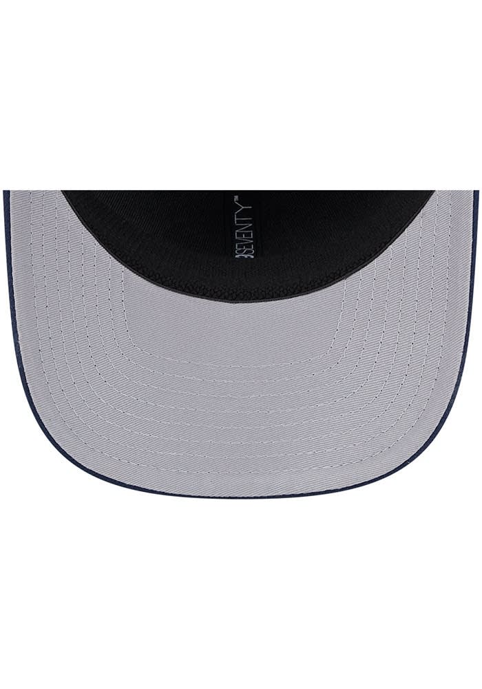 New Era Indiana Pacers NAVY Stretch 9SEVENTY Adjustable Hat