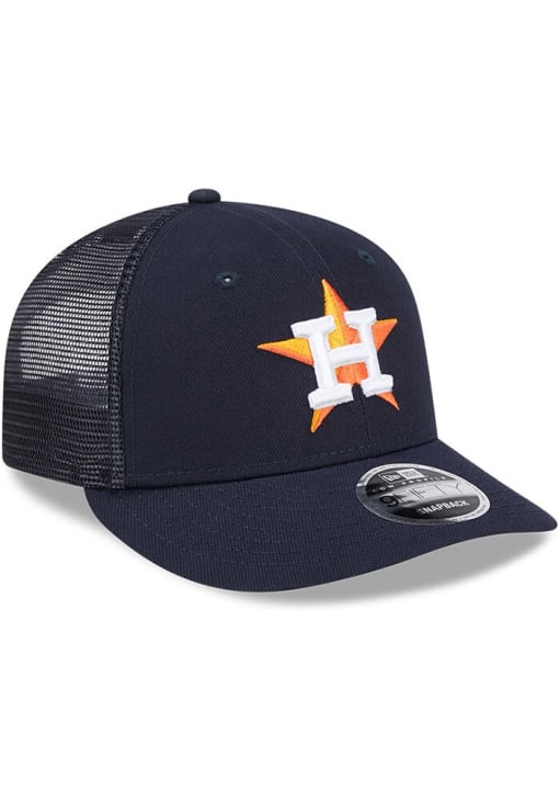 New Era Houston Astros Trucker LP 9FIFTY Adjustable Hat - Navy Blue