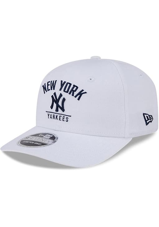 New Era New York Yankees White Stretch 9SEVENTY Adjustable Hat