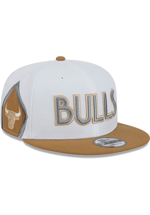Chicago Bulls New Era White 2024 NBA City Edition 9FIFTY Snapback