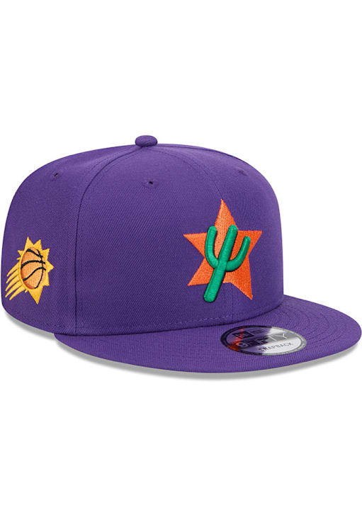 9fifty Snapback Suns Finals Hats Men's New Era Orange/Purple