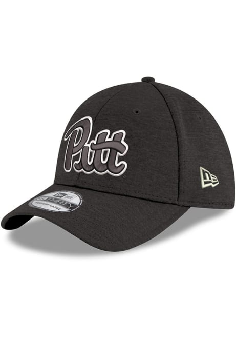 Pitt Panthers New Era Logo Shadow 39THIRTY Flex Hat - Black