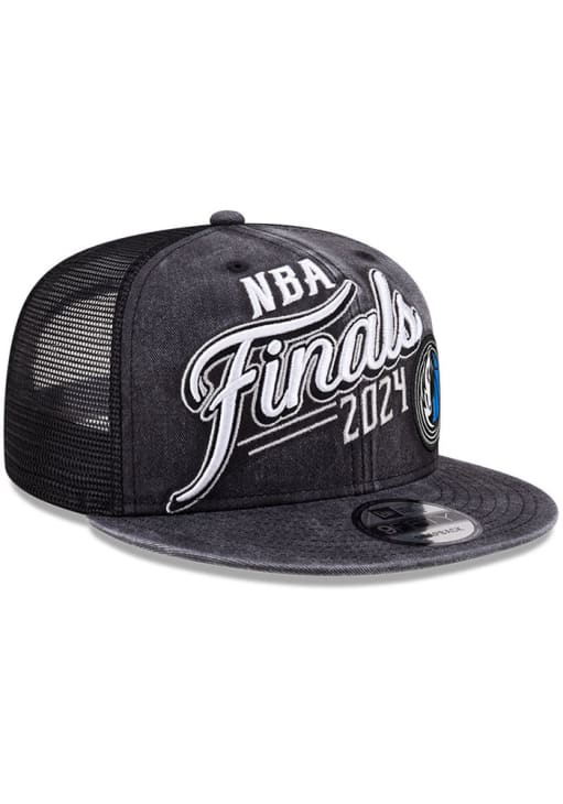 New Era Dallas Mavericks Black 2024 NBA Finals Locker Room 9FIFTY Mens Snapback Hat