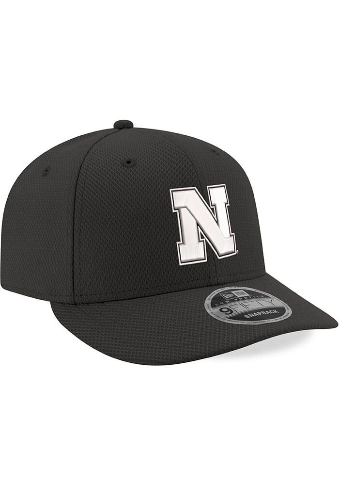 New Era BLACK Nebraska Cornhuskers Low Pro 9FIFTY Enhanced