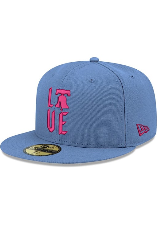Philadelphia Phillies Baseball Lids Phillies Hats Philadelphia Phillies  Mens 2024 City Connect 59FIFTY LIGHT BLUE