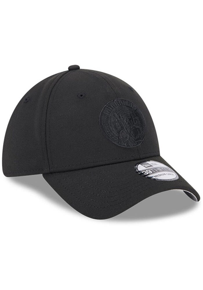 Cleveland Guardians Mens Tonal 39THIRTY BLACK New Era Flex