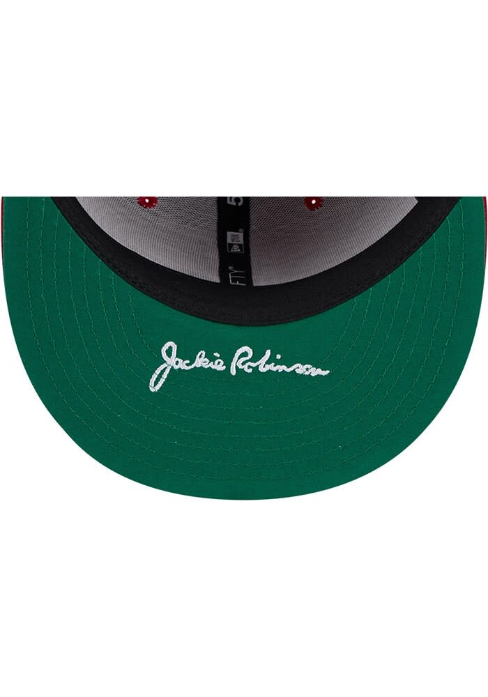 Cleveland Guardians Mens MLB25 Jackie Robinson Day 59FIFTY Red New