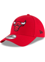 Chicago Bulls New Era The League 9FORTY Adjustable Hat - Red