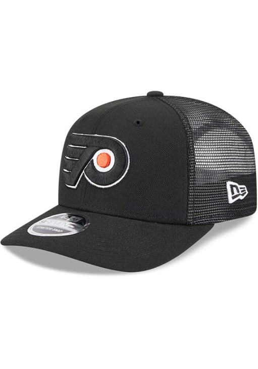 New Era Philadelphia Flyers Black Evergreen Stretch JR 9SEVENTY Streych Snap Youth Adjustable Hat