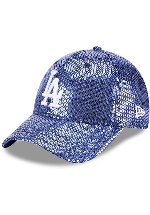 New Era Blue Victorias Secret Pink Los Angeles Dodgers Sequin Hat Los Angeles Dodgers Sequin Women main image 3