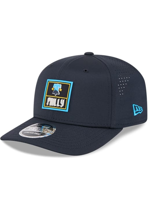 New Era Philadelphia Phillies 2025 City Connect Fan Pack Stretch 9SEVENTY Adjustable Hat - Navy Bl..