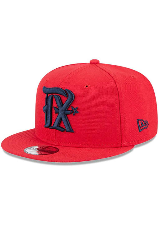 New Era Texas Rangers Red 2025 City Connect Fan Pack 9FIFTY Mens Snapback Hat