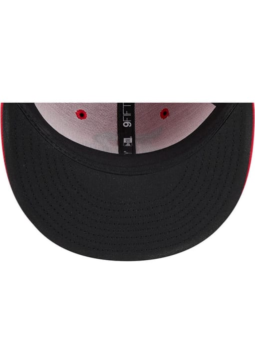 New Era Texas Rangers Red 2025 City Connect Fan Pack 9FIFTY Mens Snapback Hat
