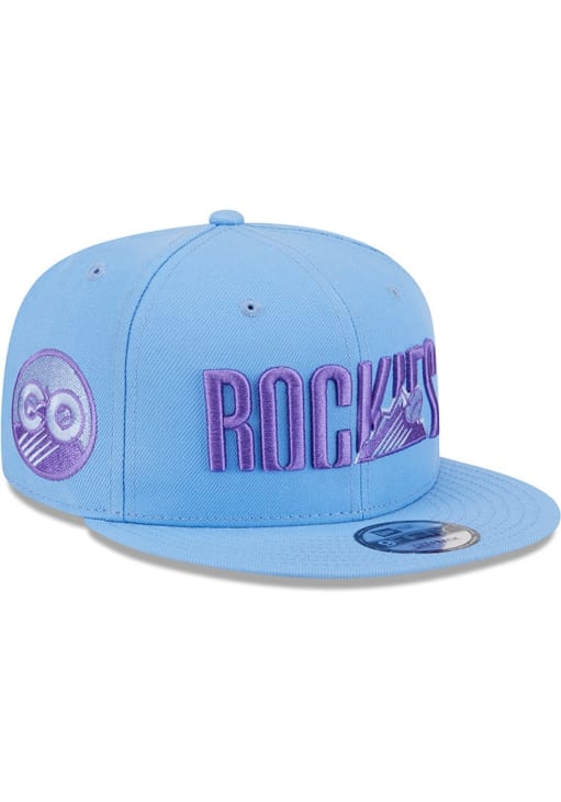 New Era Colorado Rockies Light Blue 2025 City Connect Fan Pack 9FIFTY Mens Snapback Hat