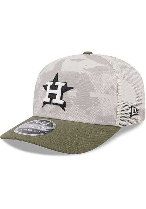 New Era Houston Astros MLB25 AFD 970SS Adjustable Hat - Tan