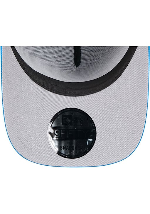 New Era Detroit Lions Black 2025 NFL Draft 9FIFTY A Frame Mens Snapback Hat