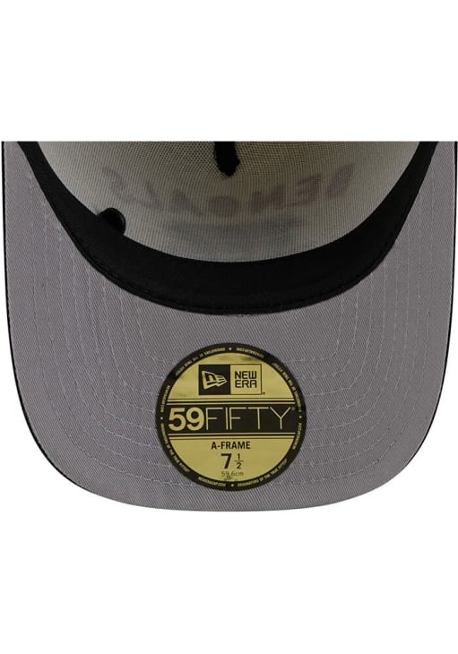 New Era Cincinnati Bengals Mens Ivory 2025 NFL Draft 59FIFTY A Frame Fitted Hat