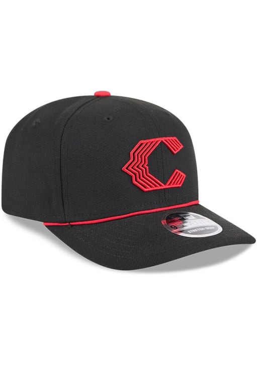 New Era Cincinnati Reds 2025 City Connect Official 9SEVENTY Adjustable Hat - Black