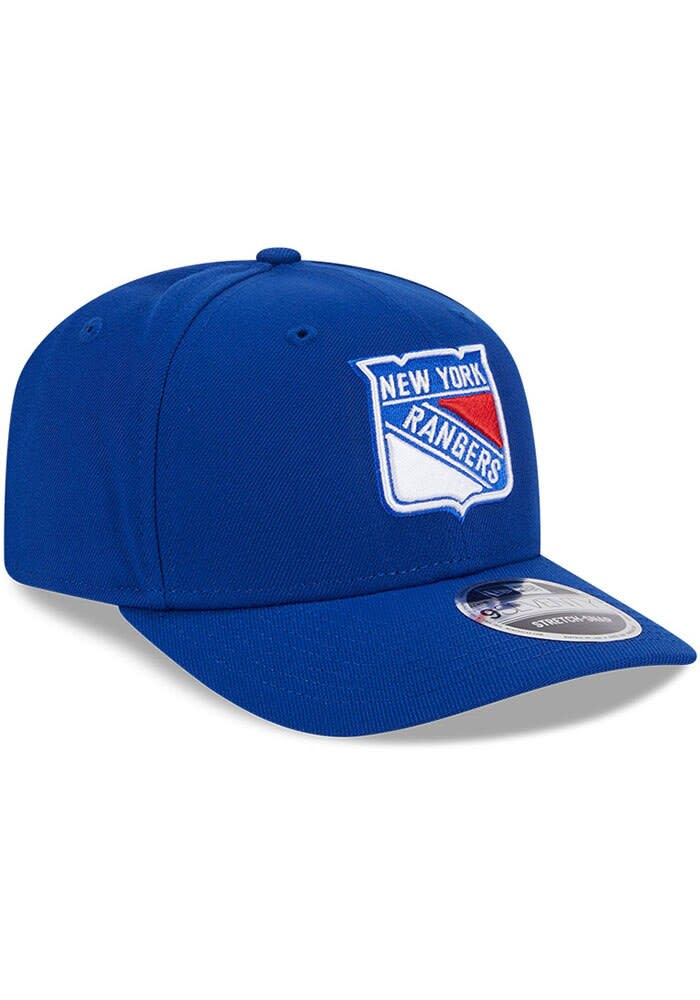 New Era New York Rangers BLUE 9SEVENTY Stretch Snap Adjustable Hat