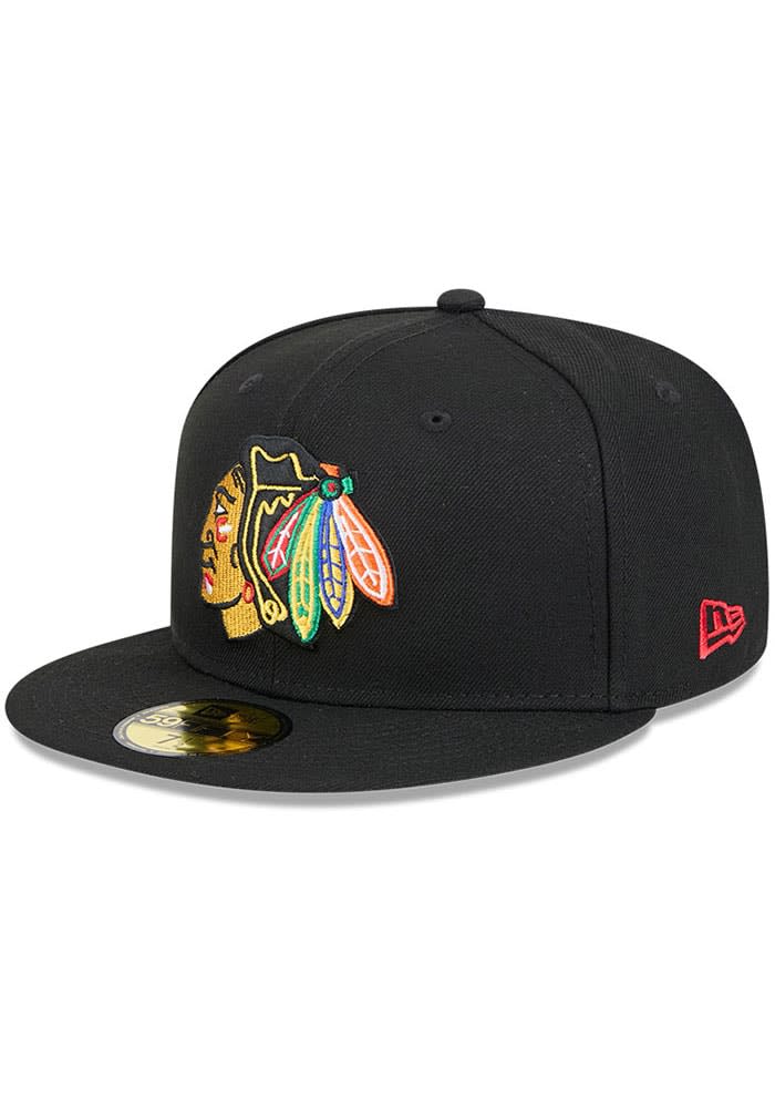 Blackhawks fitted hat online