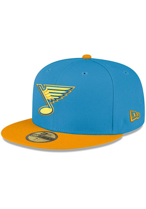St Louis Blues Mens 2T 2025 Winter Classic Note Logo 59FIFTY BLUE