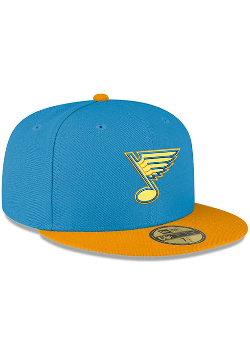St Louis Blues Mens 2T 2025 Winter Classic Note Logo 59FIFTY BLUE