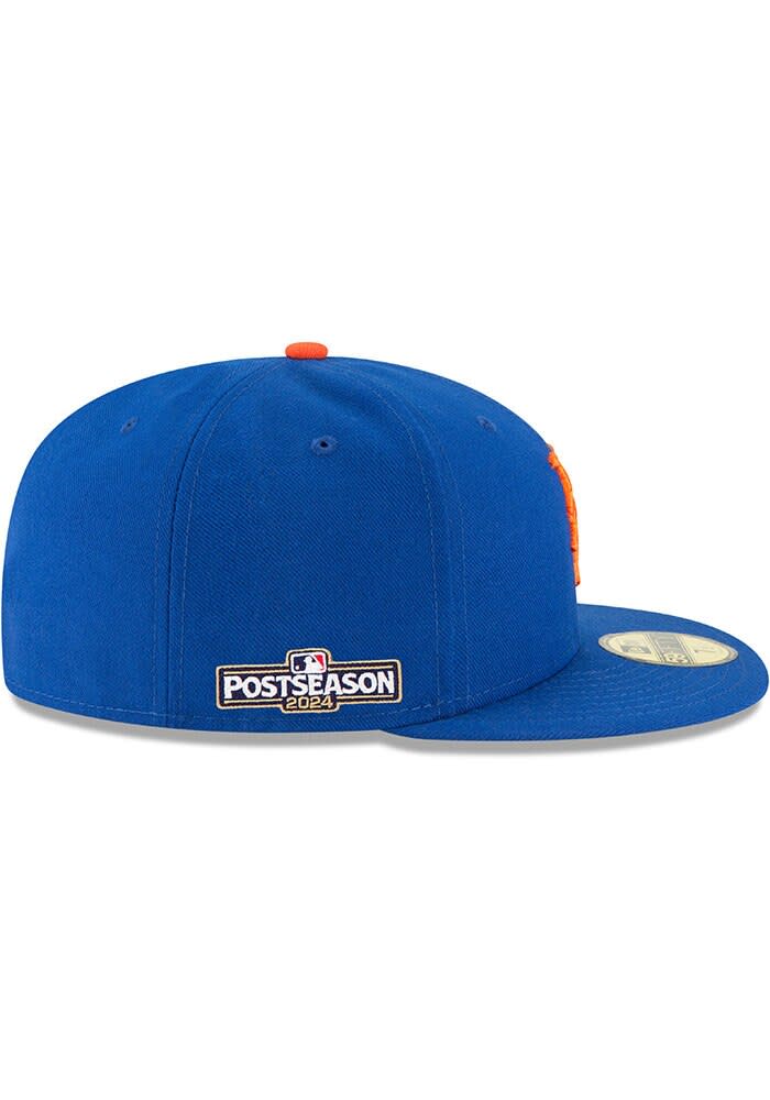 New York Mets Mens Game AC 2024 Postseason Side Patch 59FIFTY