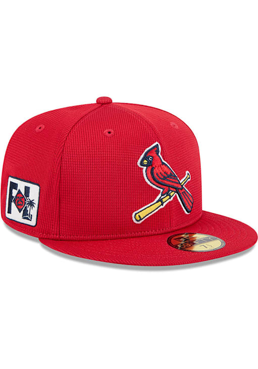 New Era St. Louis Cardinals 9FIFTY Snapback Cap - Team Color Red Adjustable Flat Bill Baseball Hat