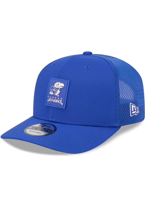 New Era Kansas Jayhawks 25 COLFB SL 970 Adjustable Hat - Blue